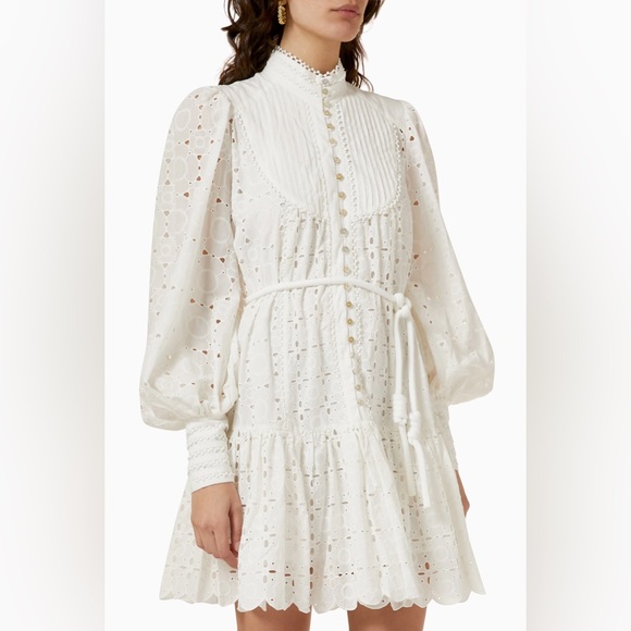 Alemais Evie Mini Smock Dress AU6 US2 like new! - Picture 6 of 14